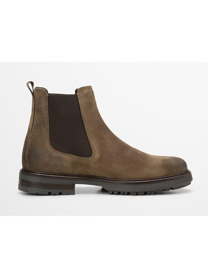 Topánky Marc O'Polo Shoes Braun 581638 Leder-Chelsea-Boots "Rony" in Braun - 3