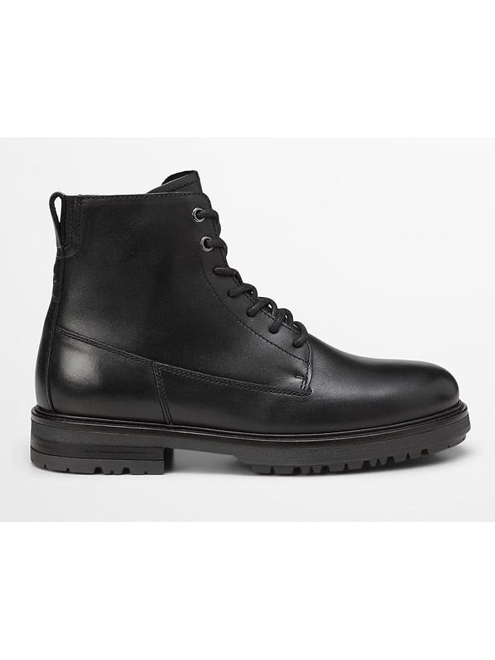 Topánky Marc O'Polo Shoes Schwarz 4366226 Leder-Boots "Rony" in Schwarz - 1