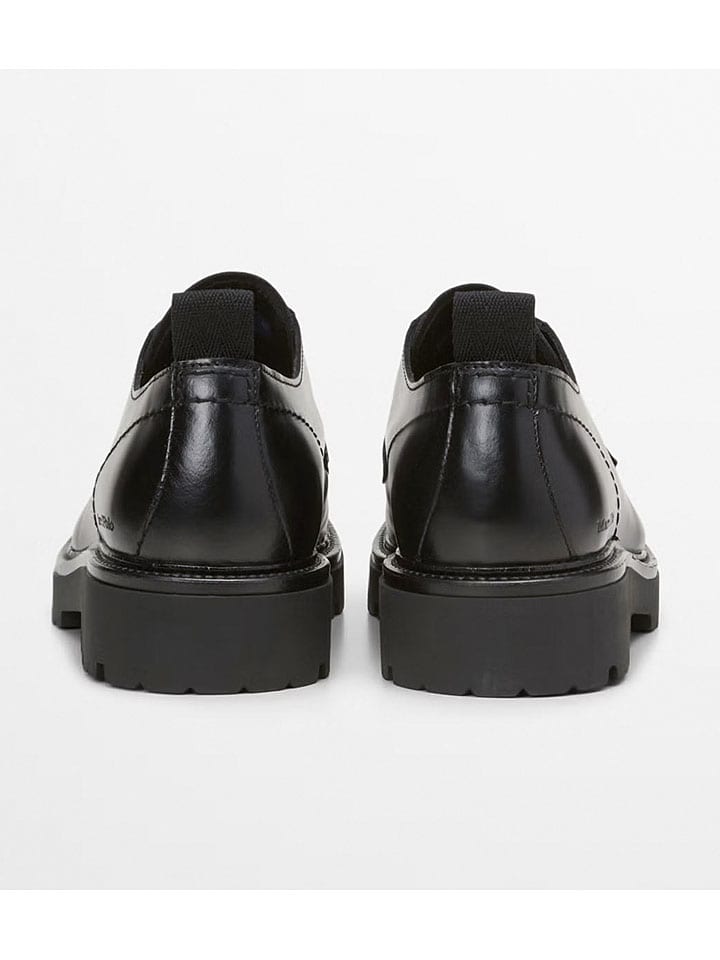 Topánky Marc O'Polo Shoes Schwarz 6510367 Leder-Schnürschuhe "Phil" in Schwarz - 3