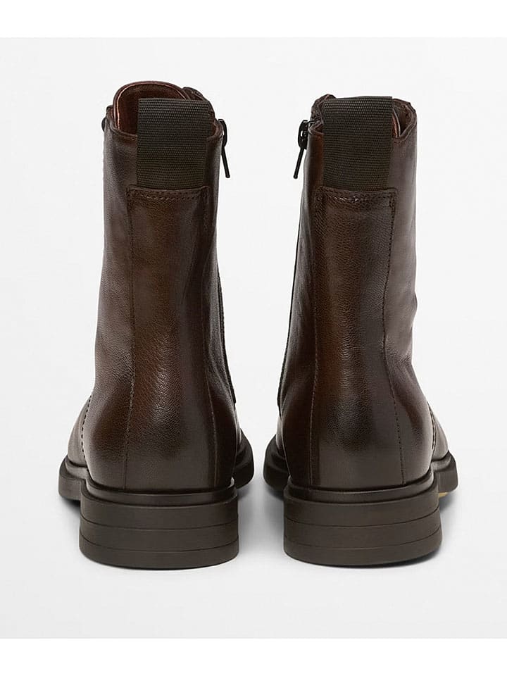 Topánky Marc O'Polo Shoes Braun 731587 Leder-Boots "Paula" in Braun - 2