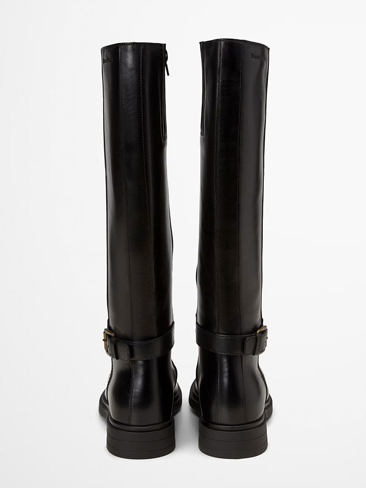 Topánky Marc O'Polo Shoes Schwarz 2055756 Leder-Stiefel "Paula" in Schwarz - 3