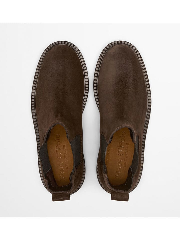 Topánky Marc O'Polo Shoes Braun 7662948 Leder-Chelsea-Boots "Phia" in Braun - 2