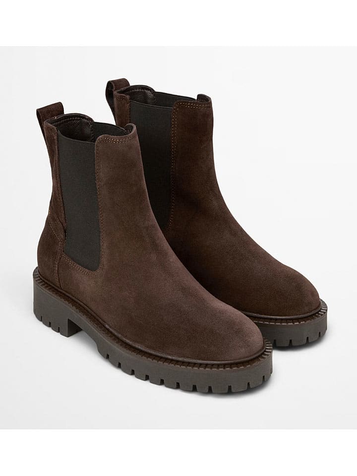 Topánky Marc O'Polo Shoes Braun 7662948 Leder-Chelsea-Boots "Phia" in Braun - 3