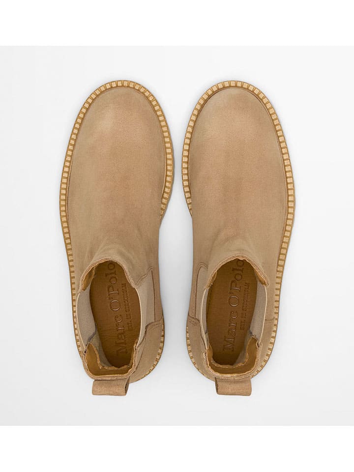 Topánky Marc O'Polo Shoes Beige 6642691 Leder-Chelsea-Boots "Phia" in Beige - 2