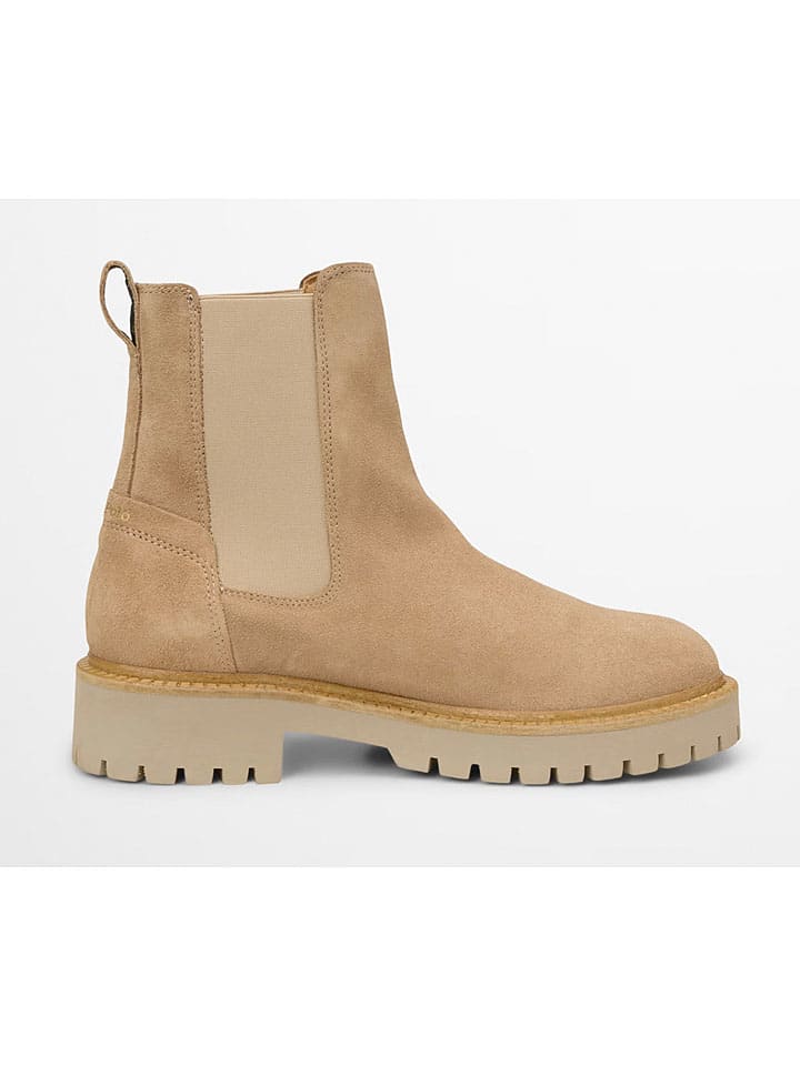 Topánky Marc O'Polo Shoes Beige 6642691 Leder-Chelsea-Boots "Phia" in Beige - 4