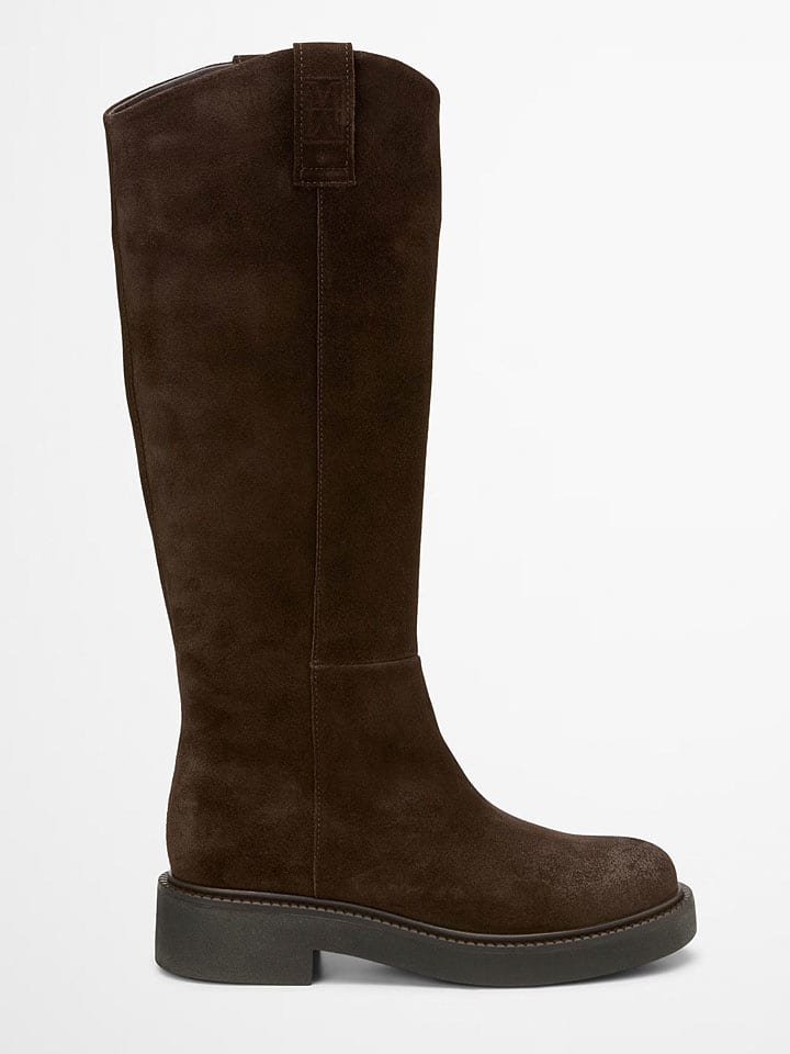 Topánky Marc O'Polo Shoes Braun 6264502 Leder-Stiefel "Perla" in Braun - 1