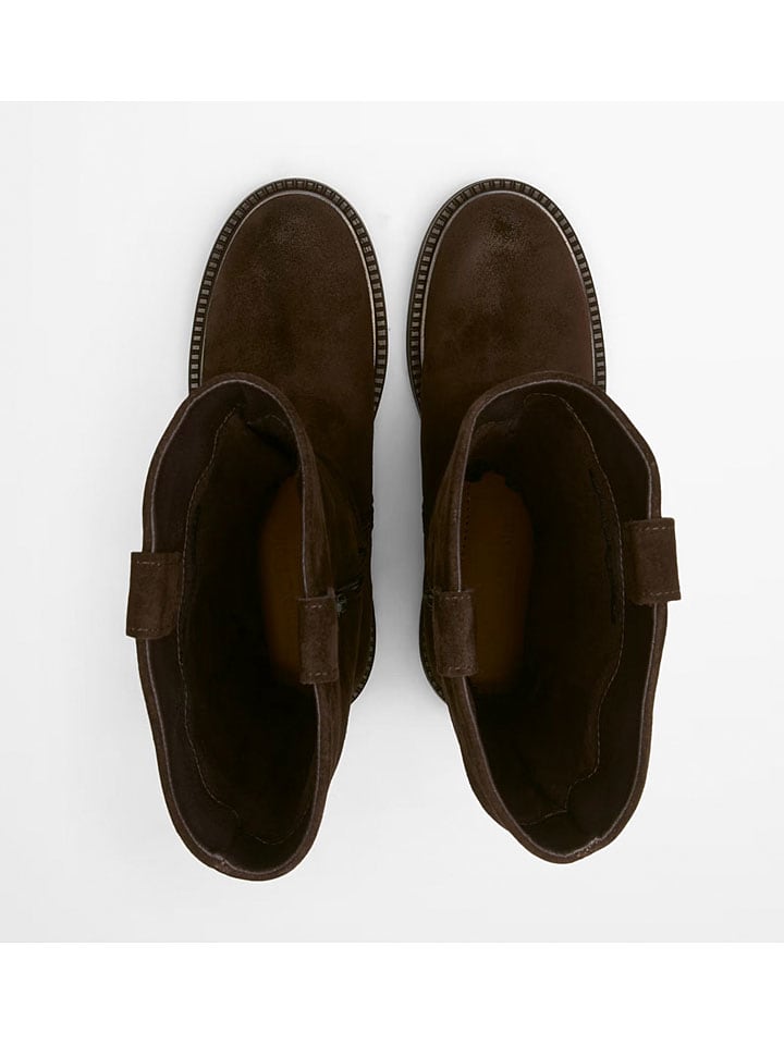Topánky Marc O'Polo Shoes Braun 6264502 Leder-Stiefel "Perla" in Braun - 2