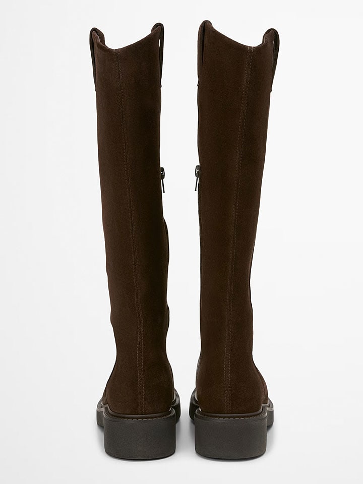 Topánky Marc O'Polo Shoes Braun 6264502 Leder-Stiefel "Perla" in Braun - 3