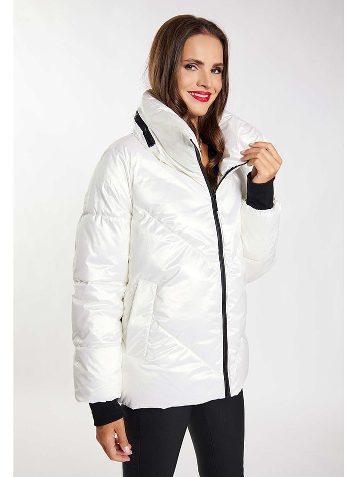Dámska bunda Schmuddelwedda Weiß 5578474 Steppjacke in Weiß - 2