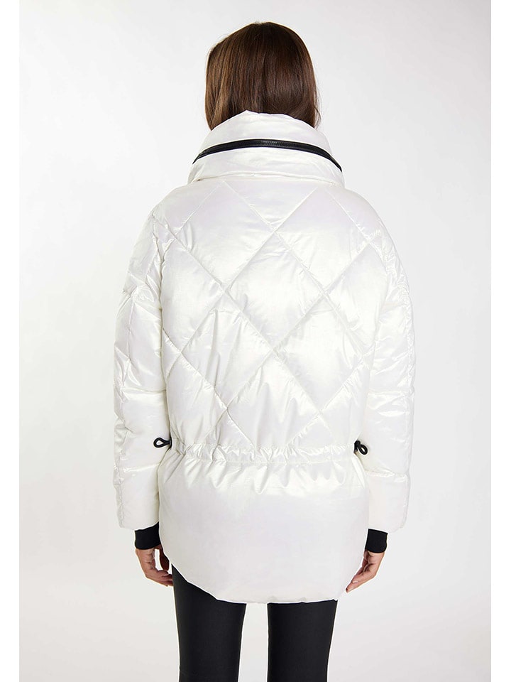 Dámska bunda Schmuddelwedda Weiß 5578474 Steppjacke in Weiß - 4