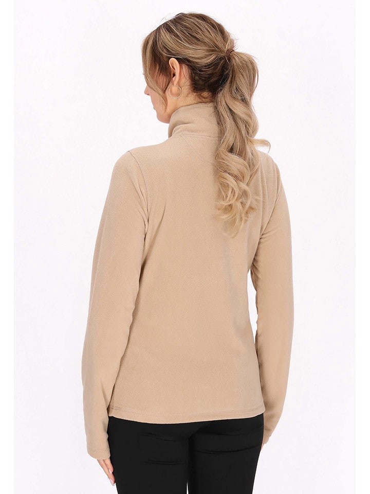 Mikina Schmuddelwedda Beige 1109222 Fleecepullover in Beige - 4