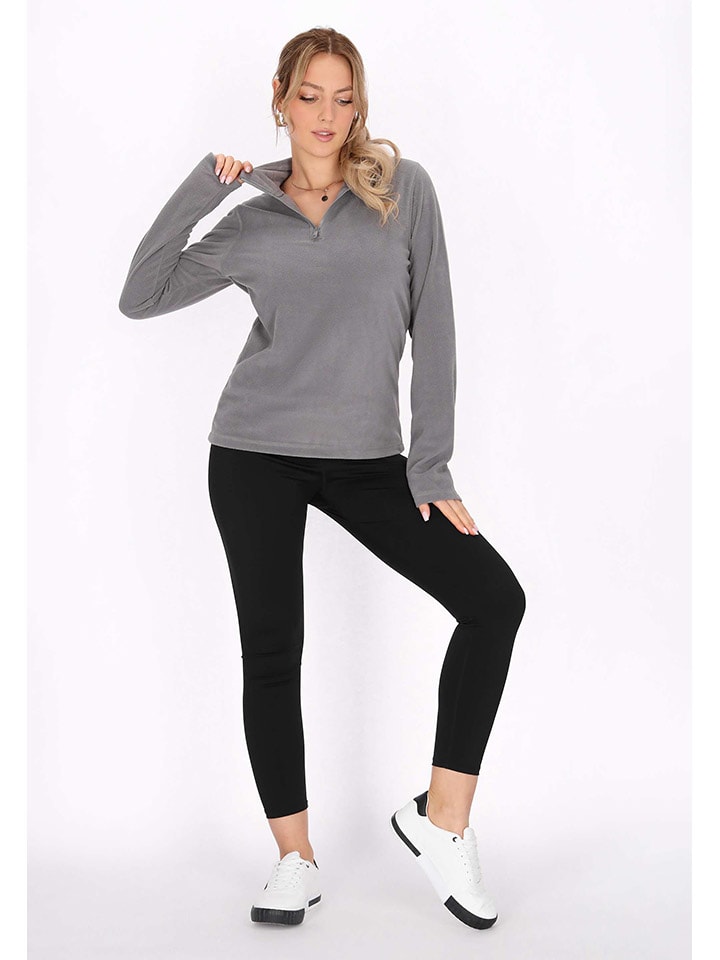 Mikina Schmuddelwedda Grau 979978 Fleecepullover in Grau - 1