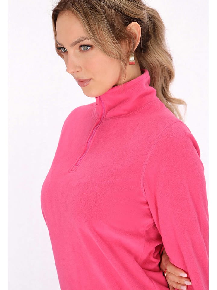 Mikina Schmuddelwedda Pink 2545928 Fleecepullover in Pink - 3