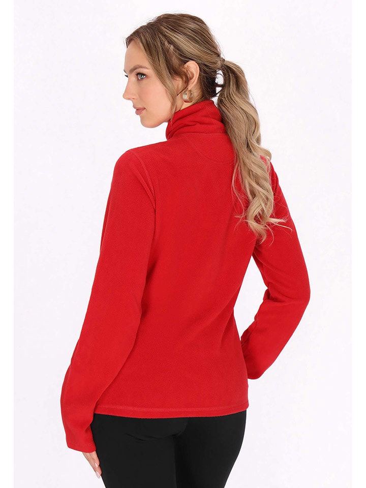 Mikina Schmuddelwedda Rot 7890798 Fleecepullover in Rot - 4