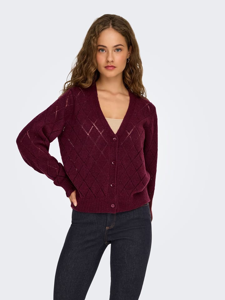 Sveter JDY Rot 2145753 Cardigan in Rot - 1