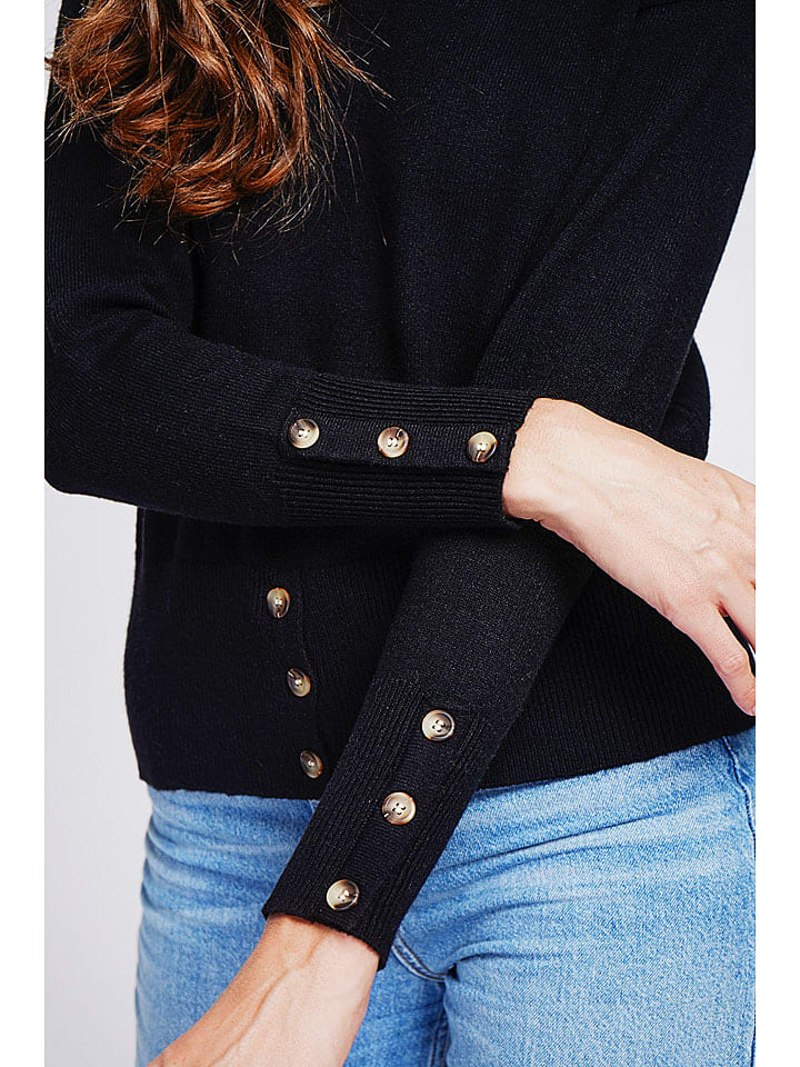 Sveter ASSUILI Schwarz 7479511 Rollkragenpullover in Schwarz - 4