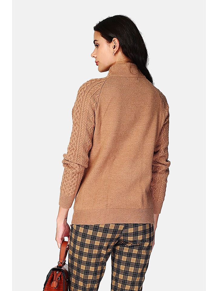 Sveter ASSUILI Camel 372872 Pullover in Camel - 2