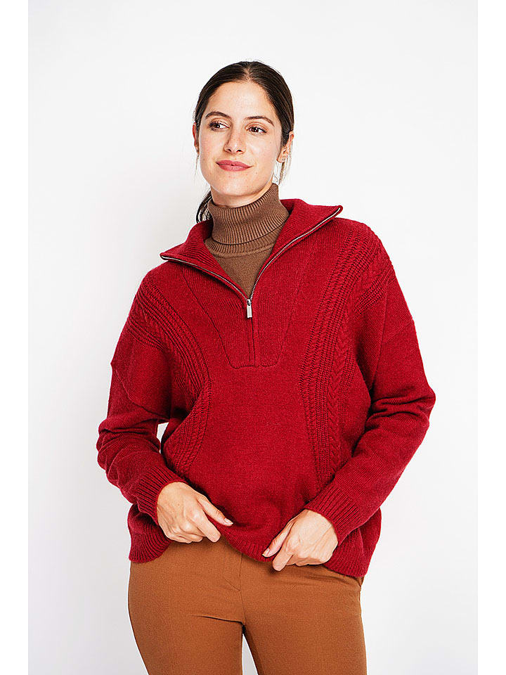 Sveter ASSUILI Rot 7899561 Pullover in Rot - 1