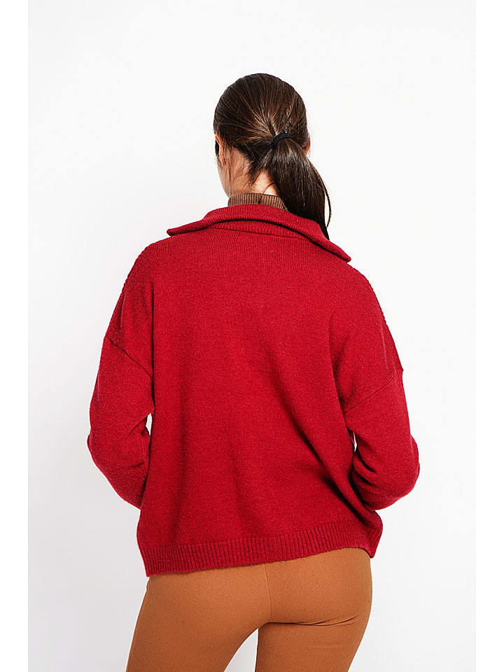 Sveter ASSUILI Rot 7899561 Pullover in Rot - 3