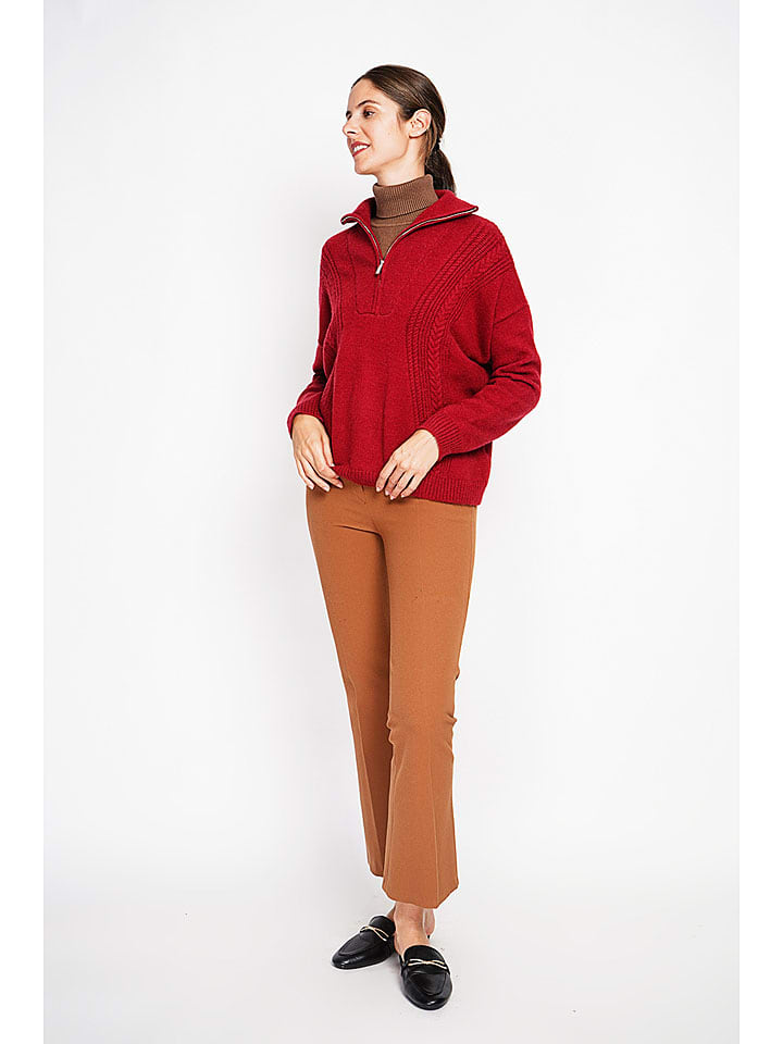 Sveter ASSUILI Rot 7899561 Pullover in Rot - 5
