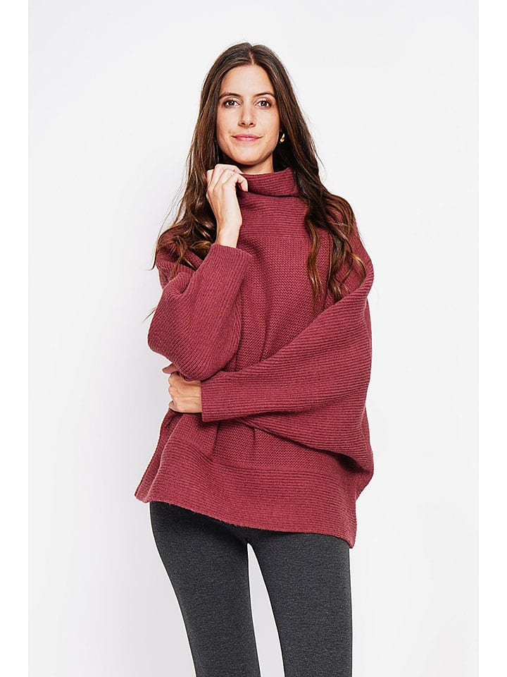 Sveter ASSUILI Bordeaux 9500922 Pullover in Bordeaux - 1