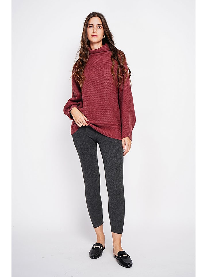 Sveter ASSUILI Bordeaux 9500922 Pullover in Bordeaux - 5