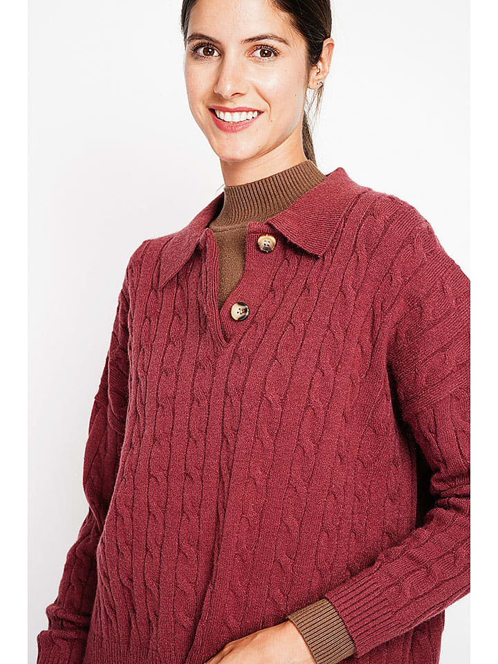 Sveter ASSUILI Bordeaux 1734186 Pullover in Bordeaux - 4