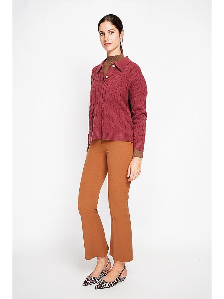 Sveter ASSUILI Bordeaux 1734186 Pullover in Bordeaux - 5
