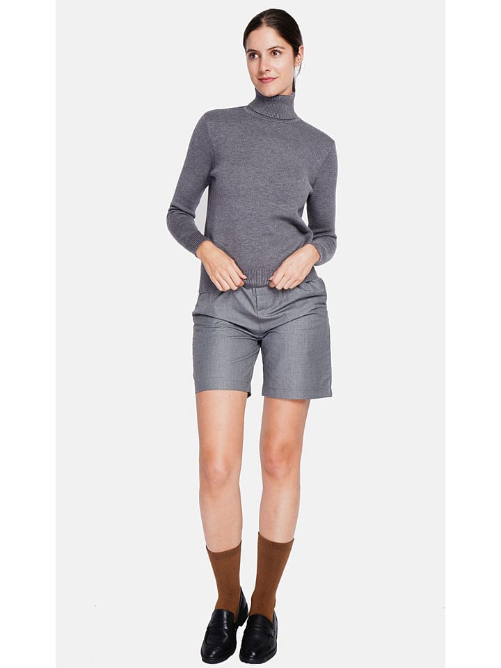 Sveter ASSUILI Grau 1722028 Rollkragenpullover in Grau - 5