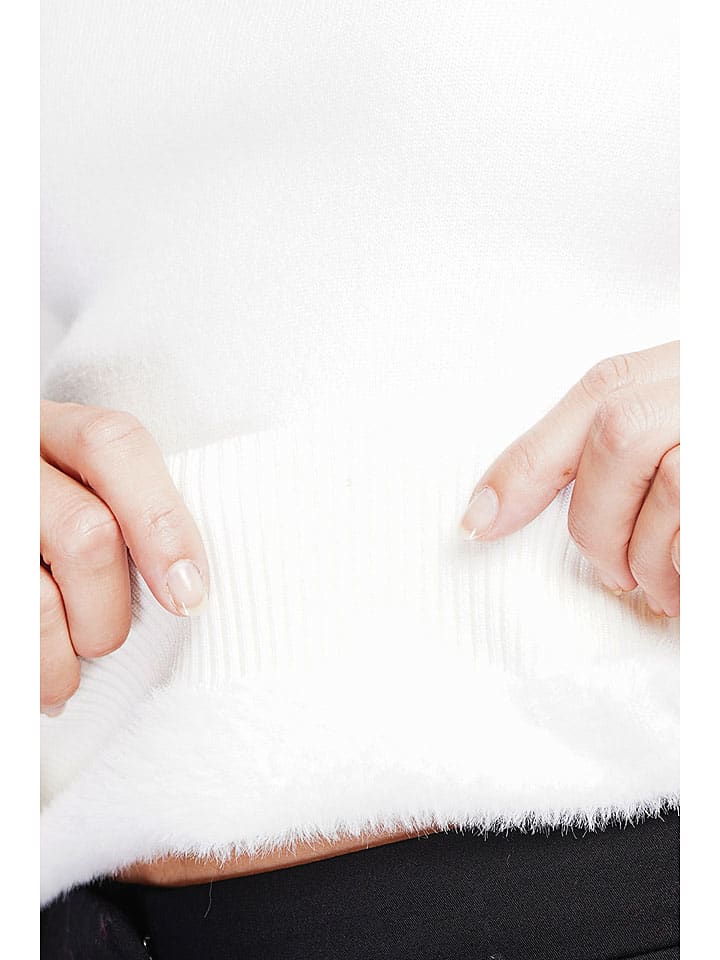 Sveter ASSUILI Weiß 6675906 Rollkragenpullover in Weiß - 3