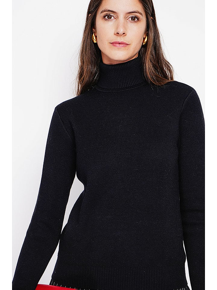 Sveter ASSUILI Schwarz 7521749 Rollkragenpullover in Schwarz - 3