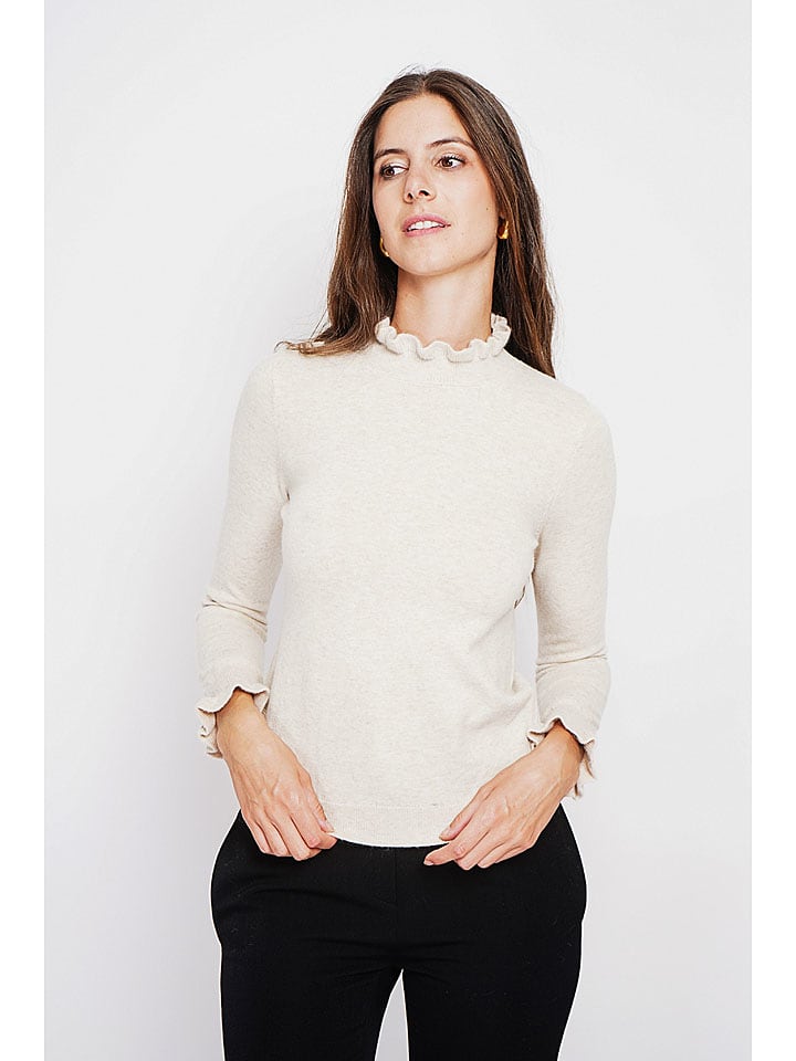 Sveter ASSUILI Creme 3408859 Pullover in Creme - 1