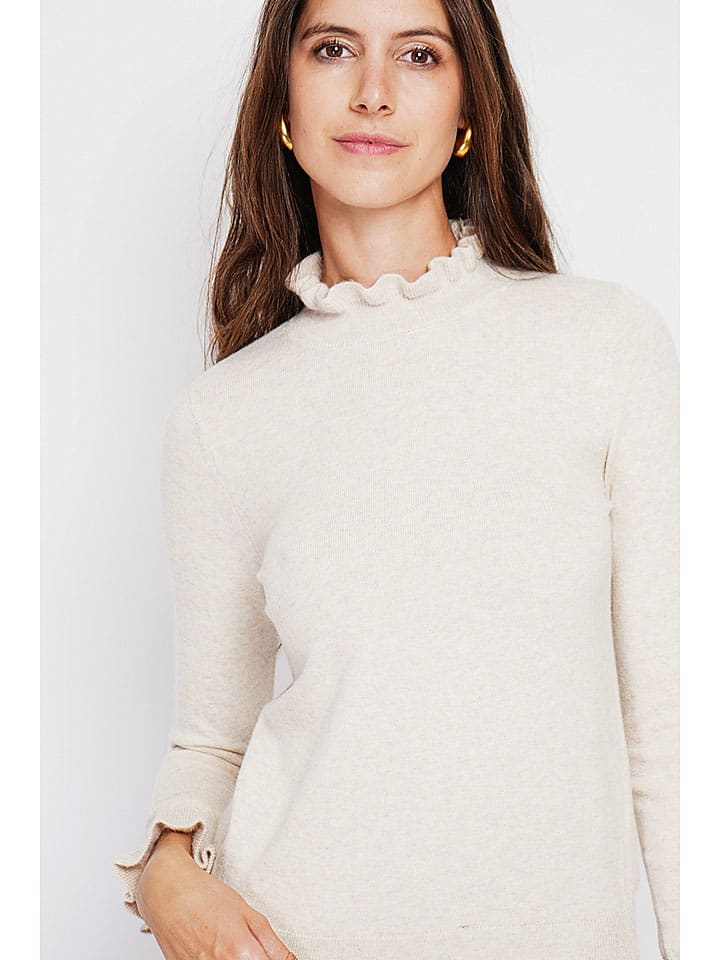 Sveter ASSUILI Creme 3408859 Pullover in Creme - 4