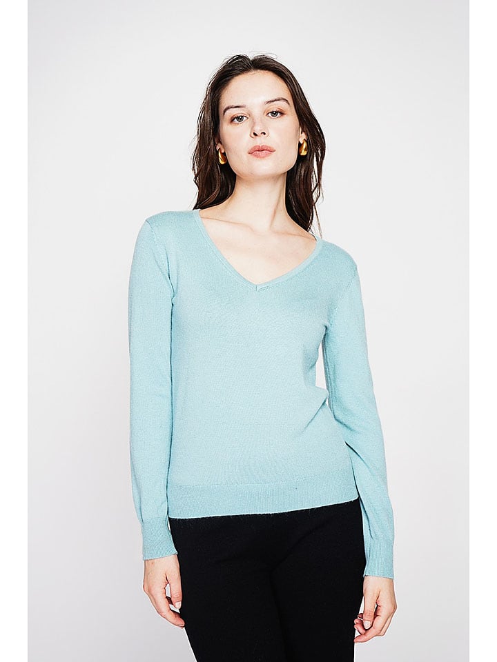 Sveter ASSUILI Türkis 746121 Pullover in Türkis - 1