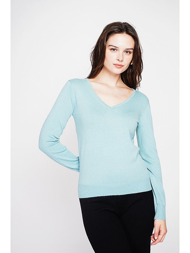 Sveter ASSUILI Türkis 746121 Pullover in Türkis - 2