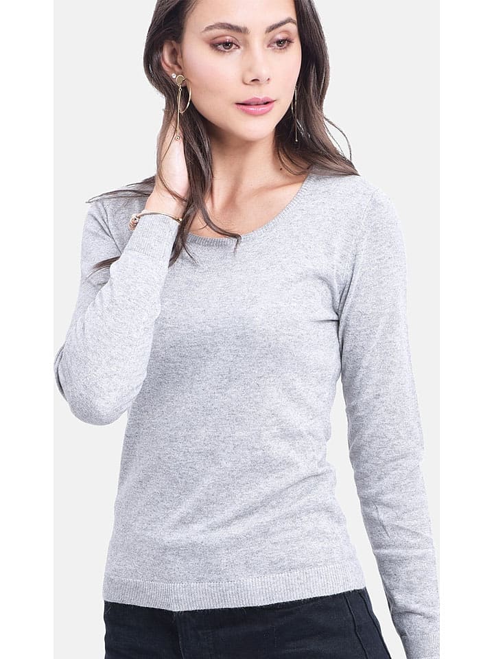 Sveter ASSUILI Hellgrau 9807354 Pullover in Hellgrau - 1