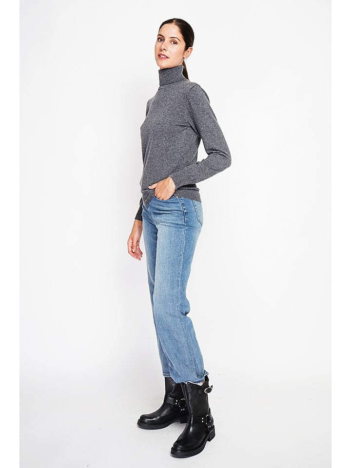 Sveter ASSUILI Anthrazit 4202875 Rollkragenpullover in Anthrazit - 5