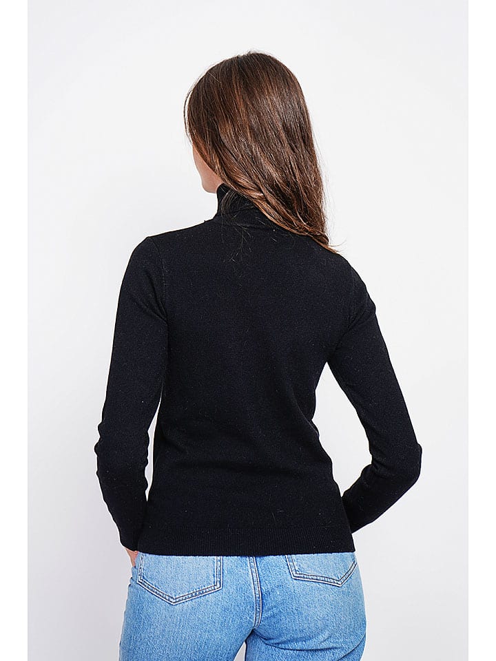 Sveter ASSUILI Schwarz 1735098 Rollkragenpullover in Schwarz - 3