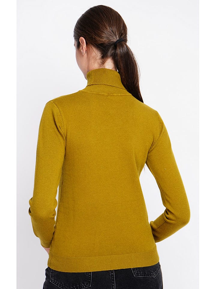 Sveter ASSUILI Oliv 3587336 Rollkragenpullover in Oliv - 3
