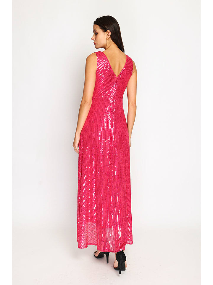 Šaty ASSUILI Pink 5992314 Paillettenkleid in Pink - 3