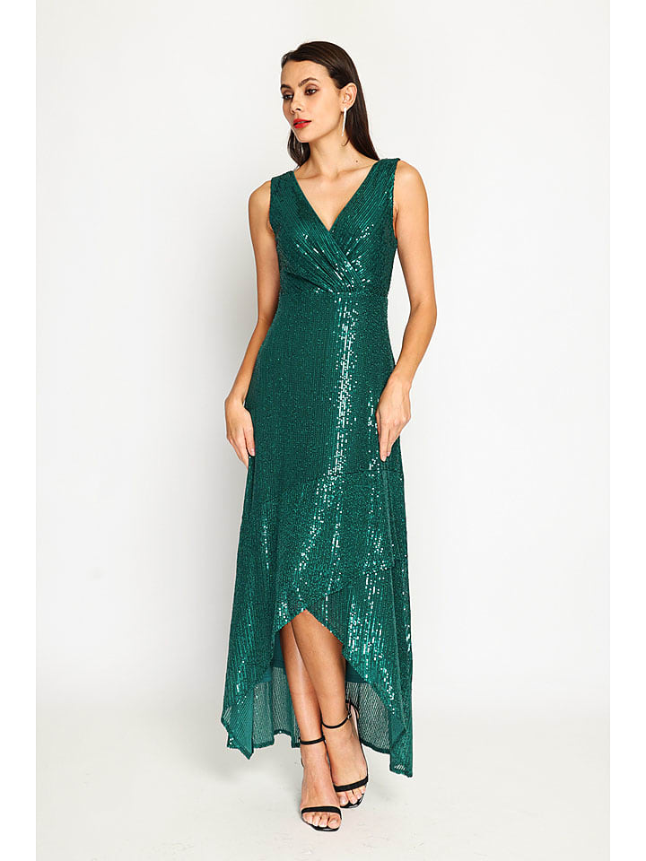 Šaty ASSUILI Grün 3943458 Paillettenkleid in Grün - 1