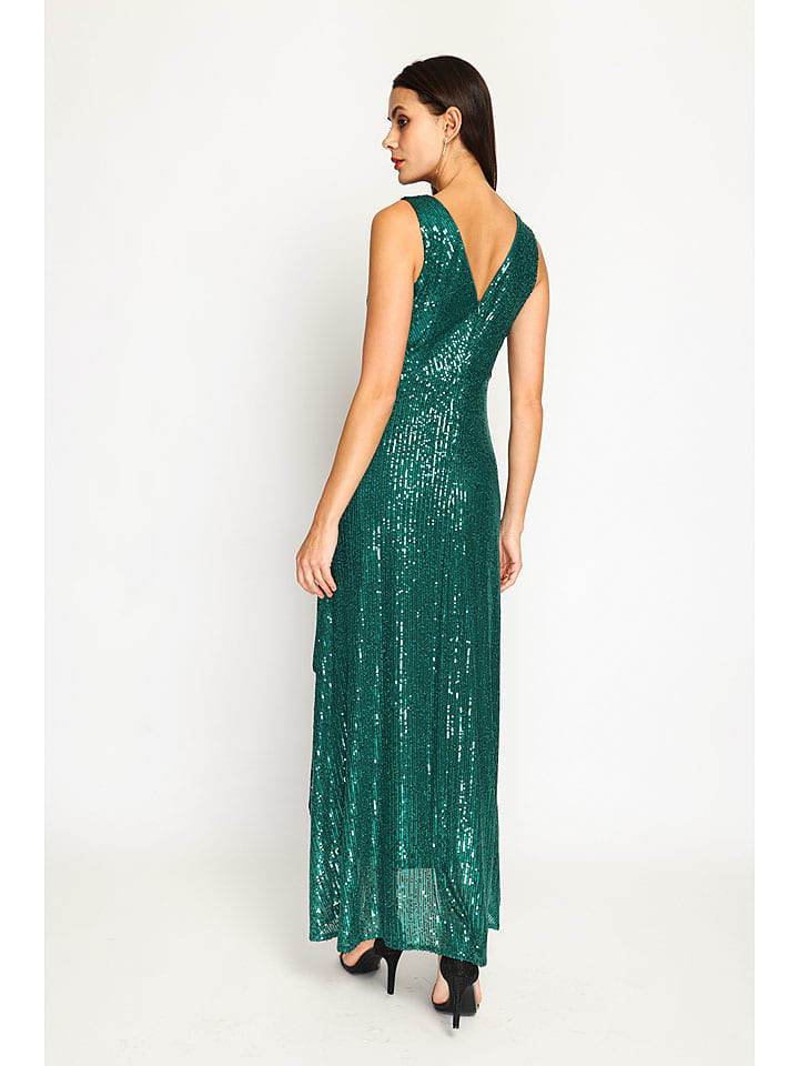 Šaty ASSUILI Grün 3943458 Paillettenkleid in Grün - 3