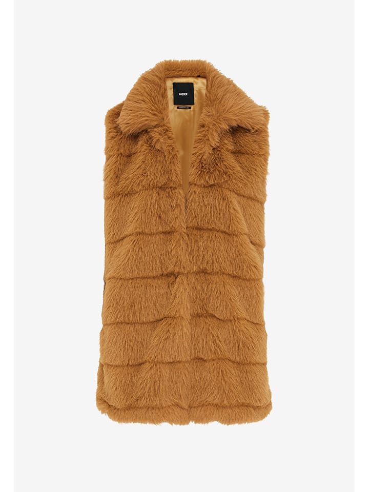 Vesta Mexx Camel 6412299 Teddyweste in Camel - 5