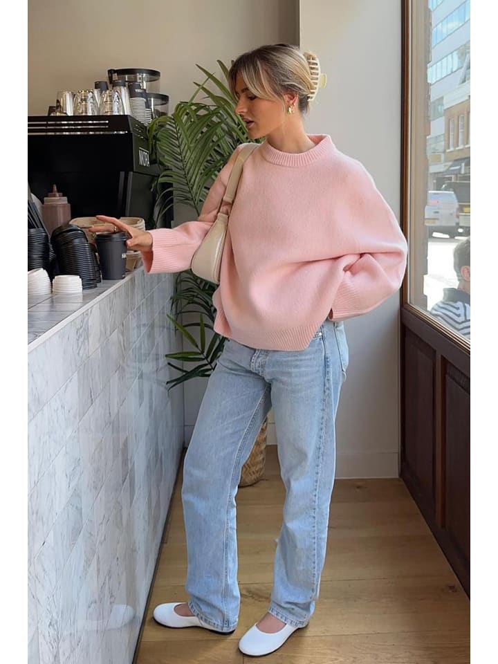 Sveter Happiness Istanbul Rosa 1021946 Pullover in Rosa - 2