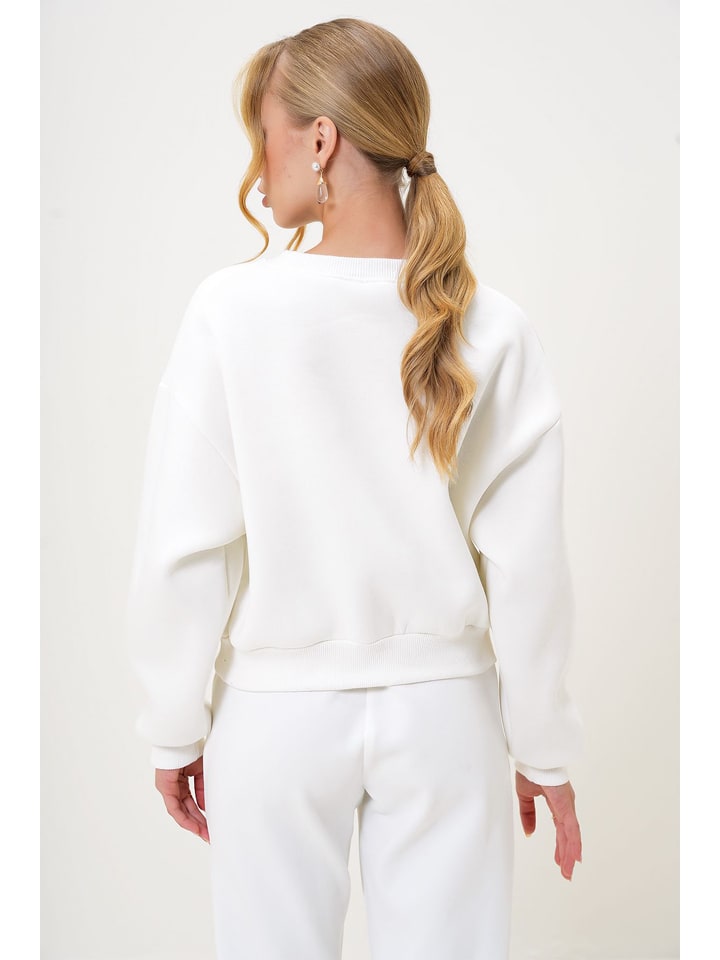 Mikina Happiness Istanbul Weiß 1036630 Sweatshirt in Weiß - 6