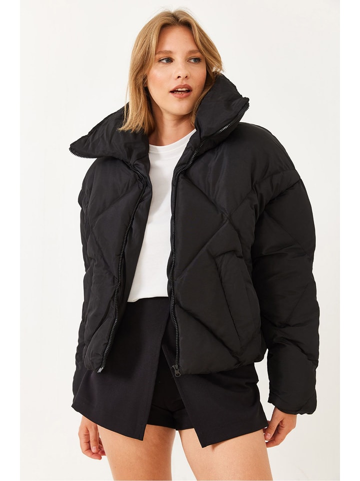 Dámska bunda Bianco Lucci Schwarz 1166188 Winterjacke in Schwarz - 4