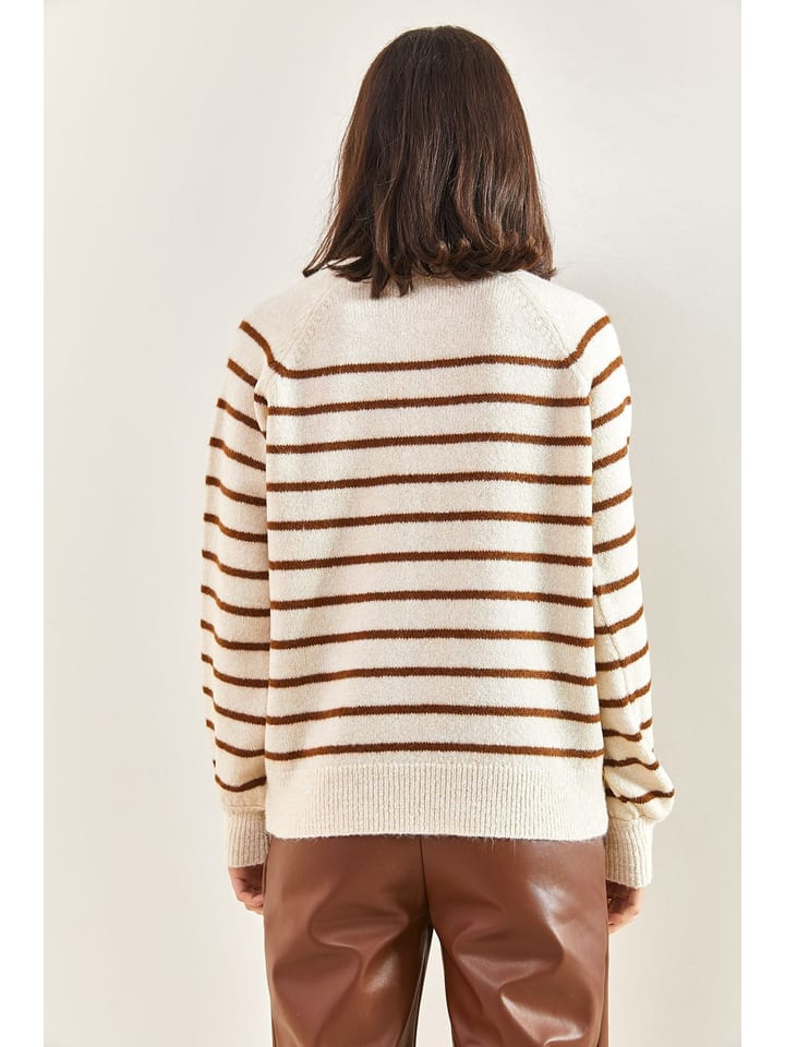 Sveter Happiness Istanbul Beige 9463019 Pullover in Beige - 5