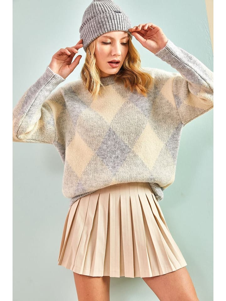 Sveter Happiness Istanbul Grau 7203741 Pullover in Grau - 1