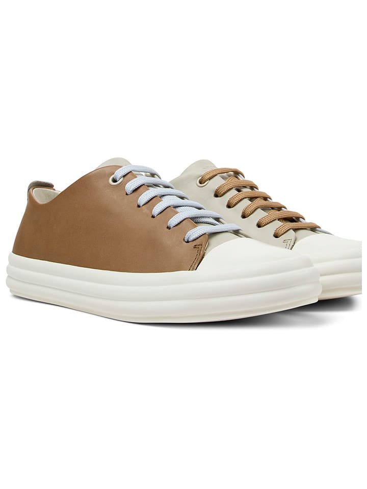 Tenisky Camper Hellbraun/ Beige 7486823 Leder-Sneakers in Hellbraun/ Beige - 1