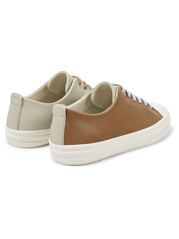 Tenisky Camper Hellbraun/ Beige 7486823 Leder-Sneakers in Hellbraun/ Beige - 2